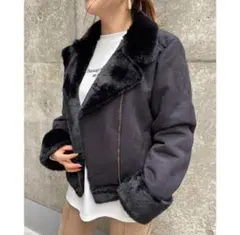 レザージャケット ムートンコート