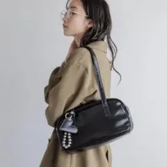 LOWRYSFARM ワイドボストンバッグ
