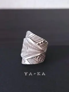 【9号】YArKA ヤーカ カレン族 カレンシルバー 925 リングのサムネイル