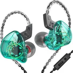 【未使用】リケーブル可能　マイク付きカナル型イヤホン