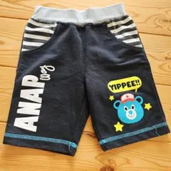 ANAP クマプリントショートパンツ 100cm