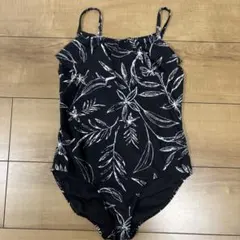 OLD NAVY ワンピース水着 ボタニカル柄　キッズL