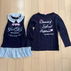 mezzo piano カットソー　2枚セット