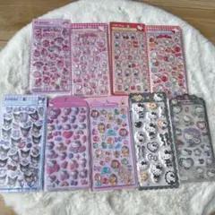 『まとめ売り』74枚 ボンボンドロップシールうるちゅる大人の図鑑シール等 正規品