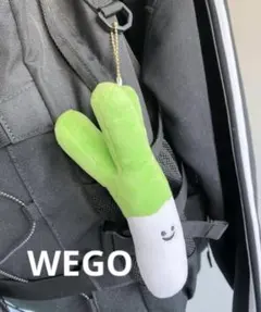 WEGO ウィゴー ネギぬいぐるみキーホルダー