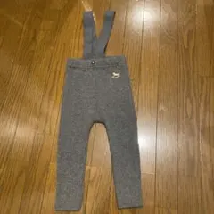 Cotoli サスペンダー付きパンツ グレー