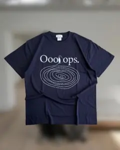 Ooooops Tシャツ　ネイビーのサムネイル