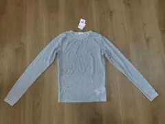 【べんちゃん様】【新品未使用】LOWRYSFARM カットソー 長袖 シルバー