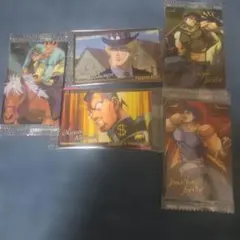 ジョジョの奇妙な冒険 ウエハースシールセット5枚