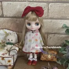 ミディブライスアウトフィット♡ 新色プレミアムウール♪可愛いドット柄のコート