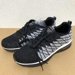 ブラック/グレー ランニングシューズ