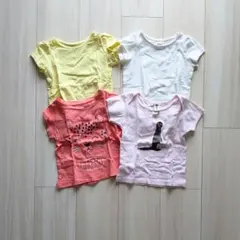 女の子 80サイズ 半袖Tシャツ 4枚セット