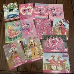 ♡ミニーパルパルーザ　などコレクションカード♡