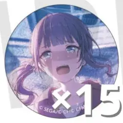 プロセカ　望月穂波　グリッター缶バッジ　vol.43C 15点セット