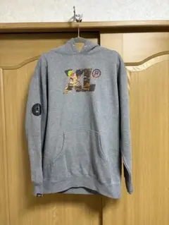 X-LARGE パーカー グレー