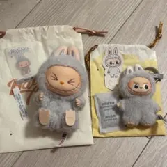 ポップマート ラブブ イニシャル C popmart HEHE 2点セット