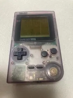 ゲームボーイ ポケット本体ジャンク＆ ゲームボーイ ポケットモンスター 赤