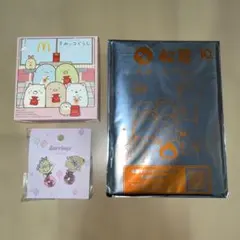 新品　すみっコぐらし イヤリング ハッピーセット　しろくま　おまけつき