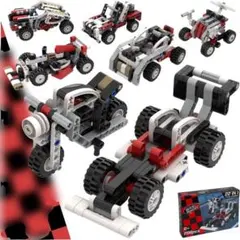 22通りに大変身！22 in 1レーシングカーとオートバイのおもちゃセット