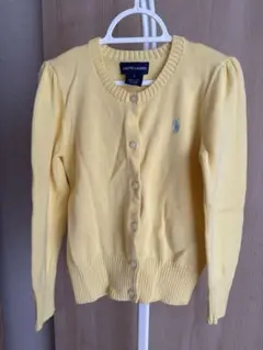 Ralph Lauren イエロー カーディガン 6Y