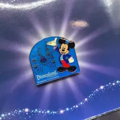 ＪＣＢ　ディズニーランド　60周年　記念ピンバッジ　ミッキーマウス