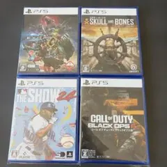 PS5 ソフト 4本セット まとめ売り エグゾプライマル 他3本