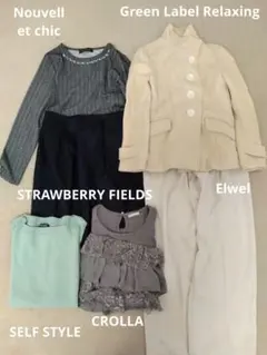 ワイドパンツ セットアップ