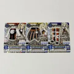 アイカツカード ロリゴシック 藤堂ユリカ ブリティッシュコーデ