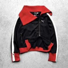 激レア 90s - 00s PUMA プーマ アシンメトリー トラックジャケット