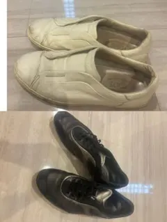 TOD'S レザー スリッポン スニーカー 2足セットのサムネイル