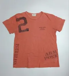 AVIREX プリントTシャツ オレンジ 2XLのサムネイル