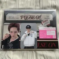 TREASURE ヨシ　PULSE ON IN JAPAN CD 特典 トレカ