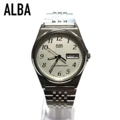 ALBA アルバ ビンテージ クォーツ 腕時計 デイデイト