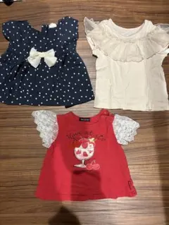 Tシャツ　半袖　80㎝　女の子用のサムネイル