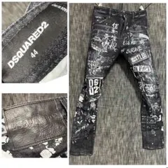 希少 DSQUARED2 ICON SKATER JEAN ダメージデニム 46 - メルカリ