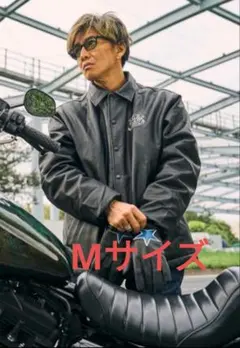 ROLLER FAKE LEATHER COACH JACKET キムタク着用