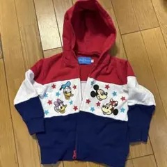 【最終値下げ】東京ディズニーリゾート パーカー 100 Disny ミッキー