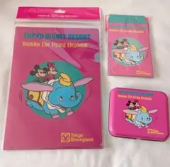 東京ディズニーリゾート　パーク柄　アトラクション　クリアファイル　カード　ポチ袋