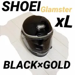 SHOEI Glamster フルフェイスヘルメット61cmBLACK×GOLD - メルカリ