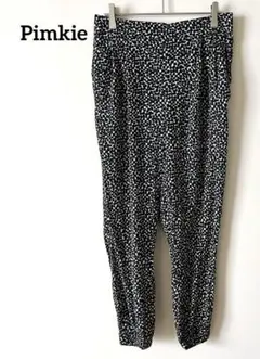Pimkie ピンキー　レーヨン100% 総柄 リラックス　イージーパンツ【L】