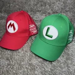 スーパーマリオ　ムービー　キャップ　マリオ　ルイージ