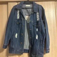 CECIL McBEE ダメージデニムジャケット