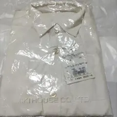 B級品 MIKI HOUSE ホワイト長袖シャツ 110
