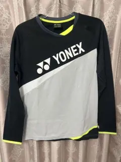 YONEX ライトトレーナー L ブラック/グレー