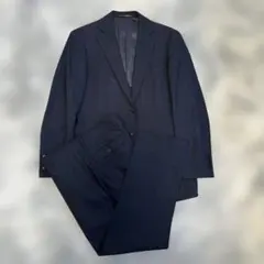 ORIHICA オリヒカ A4サイズ ネイビー無地 ビジネススーツ シングル