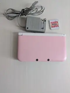 【動作確認済】ニンテンドー3DS LL 本体　ピンク ホワイト