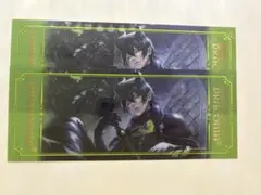 ツイステ 寮服 マレウス 箔押しビッグクリアカード