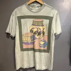90s エジプト風デザイン Tシャツ Mくらい