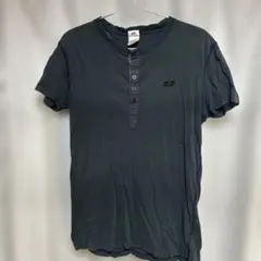 55DSL ヘンリーネック Tシャツ ブラック S