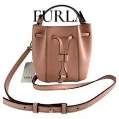 FURLA フルラ ✨ 極美品✨ミアステラ ミニバケットバッグ ライトピンク